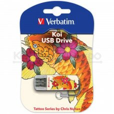 Flash-память Verbatim MINI Tattoo Edition (49897); 32Gb; USB 2.0; 