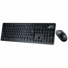 Клавиатура+мышь проводная Genius SlimStar C130 USB (31330208112); Black
