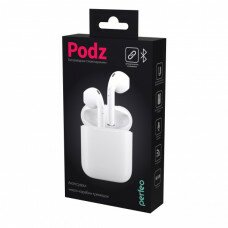 Гарнитура Bluetooth Perfeo Podz (PF_A4314); White (беспроводные)