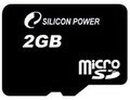 Карта памяти micro SD 2Gb Silicon Power; No...