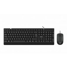 Клавиатура+мышь проводная Havit HV-KB272CM; USB; Black