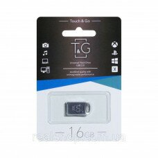 Flash-память T&G 105 Metal Series 16Gb; USB 2.0; Silver (TG105-16G)