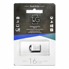 Flash-память T&G 107 Metal Series 16Gb; USB 2.0; Silver (TG107-16G)