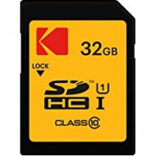 Карта памяти SDHC 32Gb Kodak Class 10 UHS-I U1 32GB (EKMSD32GHC10K) 