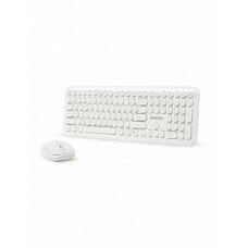 Клавиатура+мышь беспроводная Smartbuy SBC-666395AG-W; USB; White