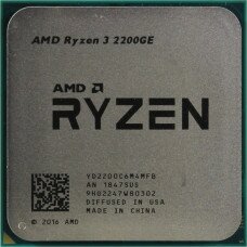 Процессор AMD Ryzen 3 2200GE; Tray