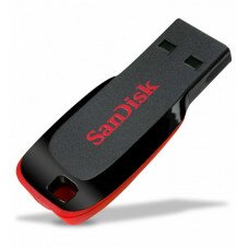 Flash-память SanDisk Cruzer Blade (SDCZ50-032G-B35) Black/Red