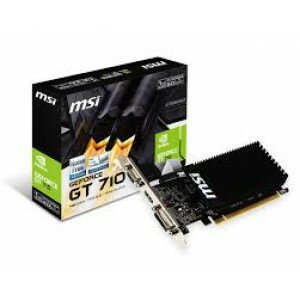 Видеокарта PCIEx16 1024Mb GeForce GT710 (GT 710 1GD3H LP***); MSI