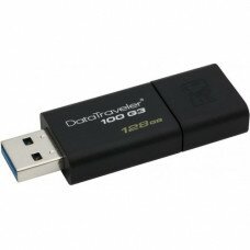 Flash-память Kingston DataTraveler 100 G3 (DT100G3/128GB); 128Gb; USB 3.0; Black