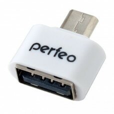 Переходник OTG; micro USB to USB; Perfeo (PF-VI-O003)