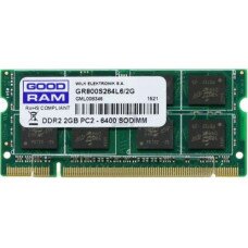 Оперативная память DDR2 SDRAM SODIMM 2Gb PC-6400 (800); GoodRAM (GR800S264L6/2G)