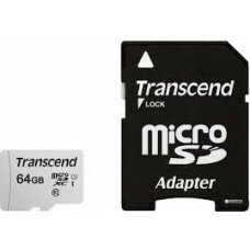 Карта памяти micro SDXC 64Gb Transcend (TS64GUSD300S)