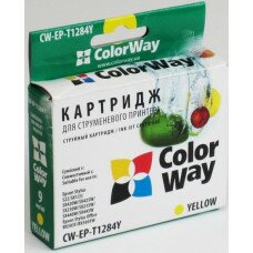 Струйный картридж ColorWay CW-EP-T1284; Yellow