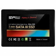 Жесткий диск SSD 120.0 Gb; Silicon Power Slim S55 (SP120GBSS3S55S25)
