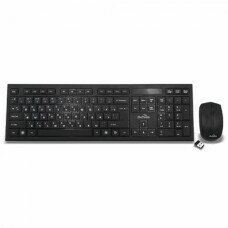 Клавиатура+мышь беспроводная DeTech DT-601W; Black (DT-601W)