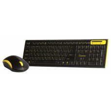Клавиатура+мышь беспроводная Smart Buy 23350AG; USB; Wireless; Black&Yellow (SBC-23350AG-KY)