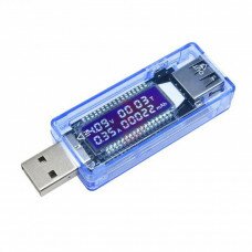 Тестер заряда USB (ток, напряжение, ёмкость) KWS-MX18