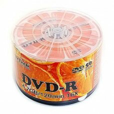Диск DeTech DVD-R 4,7Gb/120min 16x bulk 