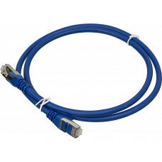Кабель Patch-кабель RJ-45 кат. 5e; экранированый, 1.5 м (синий)