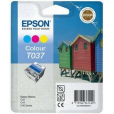 Струйный картридж Струйный картридж Epson T037; (T037040334); Color