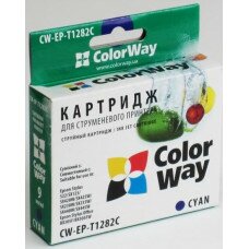 Струйный картридж ColorWay CW-EP-T1282; Cyan