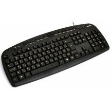 Клавиатура проводная DeTech K4257; USB; Black (K4257-U)