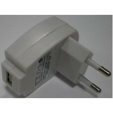 USB зарядное устройство 5V/1000mA; Dellta STC-02; White