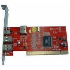 Контроллер STLab F-231; PCI>1394; 4 порта (3 внешн.+1 внутгрн.) + FireWire кабель