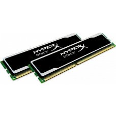Оперативная память DDR3 SDRAM 2x4 Gb PC12800; Kingston HyperX black (KHX16C9B1BK2/8)