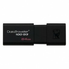 Flash-память Kingston DataTraveler 100 G3 (DT100G3/64GB); 64Gb; USB 3.0; Black